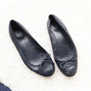 Gucci Blue Ballet Flats